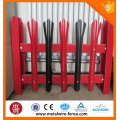 European D and W Head Steel Palisade Fencing